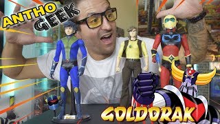 3 FIGURINES GOLDORAK, EXCLUSIVES ET UNIQUES AU MONDE !