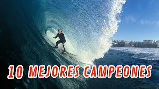 TOP 10 MEJORES Surfistas del Mundo