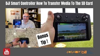 DJI Smart Controller How To Transfer Files To The SD Card