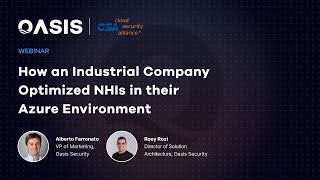 Securing Non-Human Identities in Azure: Global Engineering Firm Case Study
