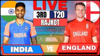 3rd IND vs ENG T20 match live from rajkot # live match #cricket #cricket live #cricketnews #shorts