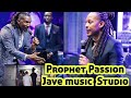 Prophet Passion Java, Prophet Lovy Elias, Prophet Uebert Angel visit passion record studio Zimbabwe