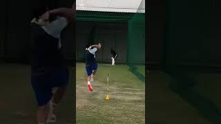 Mohit  sharma bowling action .