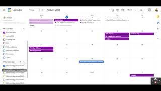 Adding District Calendars to Google Calendar