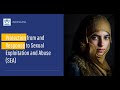 Protection from Sexual Exploitation and Abuse (PSEA) Webinar (English)