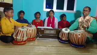 Asit kumar Singha || Tabla Tutorial || খুব সহজে তবলা শেখো ৷৷ ত্রিতালের সুন্দর দুটি গদ্ || Lesson 11