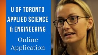 Online Application | University of Toronto Applied Science & Engineering