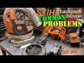 STIHL BR800 Backpack Blower common problems and what to look for