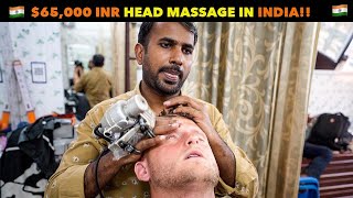 $65,000 INR Head Massage!! World's Greatest Head Massage!! ASMR 🇮🇳