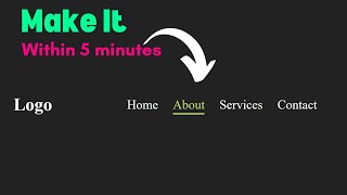 Add An Underline Hover Effect To Your Menu Links With CSS