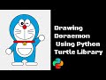 Drawing DORAEMON using Python IDLE || Techie Lagan