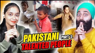 Pakistani Talented People (part3) | Indian Reaction | PunjabiReel TV