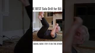 The Single BEST Solo Drill for BJJ, Jiu Jitsu, Grappling. #bjj #grappling #jiujitsu