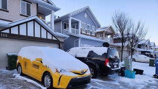 Extreme Cold in Calgary Canada কানাডার ক্যালগেরিতে তীব্র ঠান্ডা ও তুষারপাত!