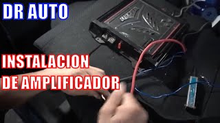 Como Instalar un amplificador y un cajon de bajo en un SUBARU