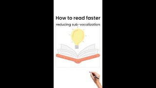 How to read faster by reducing sub vocalization?