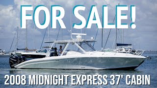 2008 Midnight Express 37' Cabin - SOLD