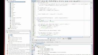 Basic Navigating in the Oracle Solaris Studio IDE
