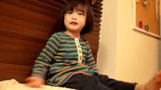 205_2歳6ヶ月子供 『ぼーろー！ボロだった話を教えてくれます』rag. 2 year old