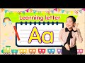 Letter Aa | Practice Writing letter Aa with Teacher Charm| Letter Aa Activity Game for kids