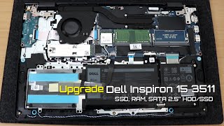 Dell Inspiron 15 3511 Full Upgrade Guide: M.2 SSD, 2.5