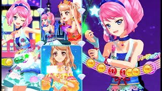 アイカツスターズ！桜庭ローラでSummer Tears Diary ・とてもむずかしい(雨色フローラルコーデ)