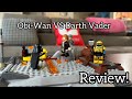 A CONTROVERSIAL SET! Obi-Wan Kenobi VS Darth Vader Lego Set Review!