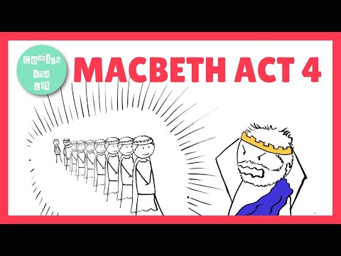 What is the major purpose of Act 4 Macbeth?