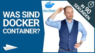What are Docker Containers - in 90 Seconds / Container Virtualization, Docker Hub