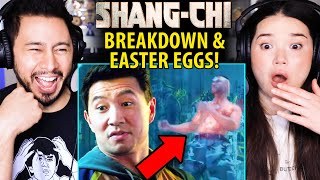 MARVEL SHANG CHI BREAKDOWN! Easter Eggs & Details You Missed | New Rockstars | Reaction