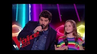 Kendji Girac - Pour oublier | Patrick Fiori et Carla | The Voice Kids France 2018 | Finale