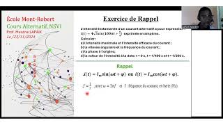 Courant alternatif, Rappel et exercice ___Cours_1