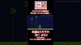 #shorts 【閲覧注意】マリオUSAの海賊版をプレイする貴様にはなんの価値もない...【アンチパイラシースクリーン】【Anti Piracy Screen】【コピーガード】