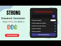 How To Generate a Strong Password Using HTML, CSS, and JS | Password Generator Beginner's Project