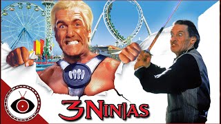 Jim Varney Tries To Murder a Bunch of Kids W/ Hulk Hogan - 3 Ninjas High Noon at Mega Mountain