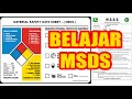 Belajar MSDS (material safety data sheet)