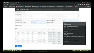GST BILLING SYSTEM USING PYTHON DJANGO