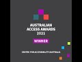 2021 Access Awards: Accessibility Initiative of the Year Acceptance Speech