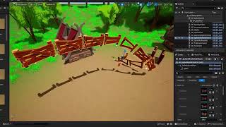 Populating Multiple Different Meshes Along Spline - Unreal Engine 5 Tutorial