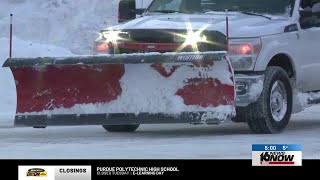 Plow trucks still working to clear streets in Michiana