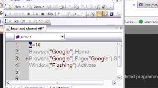 How to debug QTP scripts