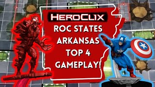 Heroclix Gameplay: Arkansas ROC States 2023 Top 4 Vyncint Blankenship VS Matthew Hinton