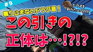 #9 【鹿島灘】神栖サーフでドラグがギュルギュルギュルギュルーーーーー！！【サーフフィッシング初心者がヒラメを釣れるようになるまで】