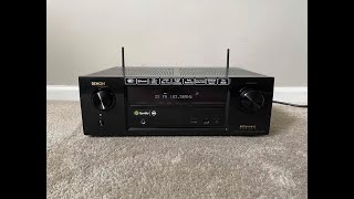 Denon AVR-X1100W 7.2 HDMI 4K Ultra HD Bluetooth WiFi Home Theater Surround Receiver