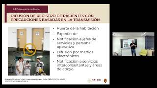 Precauciones estándar y basadas en transmisión,  L.E. David Arroyo Sánchez.