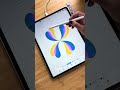 Procreate Easy tutorial #procreatetutorials #beginnerarttips #digitalartbrushes