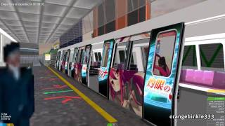 [Harbourvale City - Harbourvale Line] Arriving and Departing Wynyard (Harbourvale Bound)