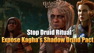 Baldur's Gate 3 - Investigating Kagha - Stopping The Ritual