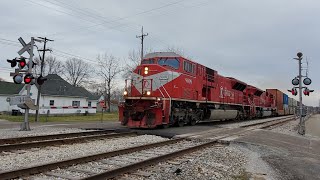 INRD 9009 Leads INRD SAHW Southbound - Linton, IN 3-14-21