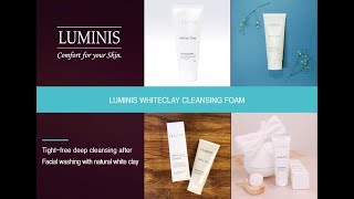 LUMINIS WHITE CLAY CLEANSING FOAM